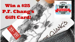 Dine With a Winner: $25 Gift Card Giveaway to P.F. Chang’s